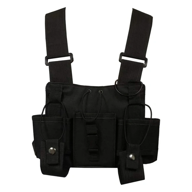 Advanced Tactical Chest Vest with Adjustable Pockets Tactical MOLLE Vest Heavy Duty Tactical Vest Rig Adjustable Tactical Molle Micro Chest Rigs Modular Tactical Chest Rig Vest with Mag Pouch High Quality Training Chest Rigs