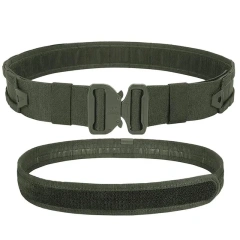 High Duty Tactical Outdoor Security Duty Training Belt Premium Outdoor Eight Piece Set Detachable and Adjustable Training Belts  Adjustable Sports Training Quick Release Tactical Belt Work multifunctional Wear-resistant Stretch Web Nylon Belt
