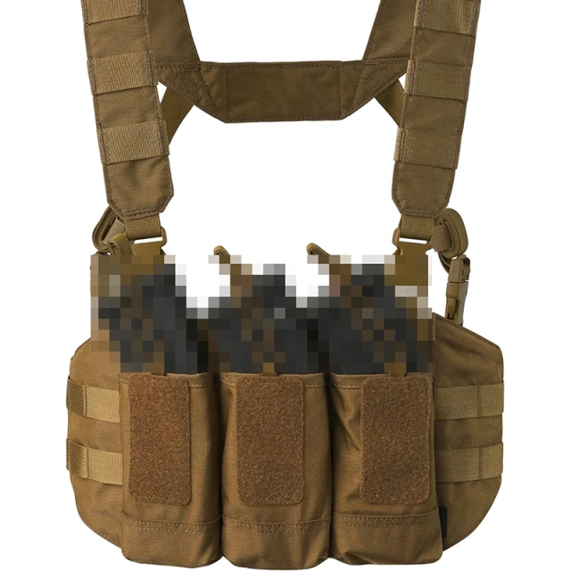 Customized Durable Tactical Chest Rig Heavy Duty Tactical Chest Rig Tactical Chest Rig Vest With Mag Pouch Tactical Molle Chest Rig Elastic Tactical Chest Rig with Mag Pouch Outdoor Camouflage Tactical Chest Rig Vest