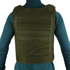 Customized Climbing Outdoors Breathable Training Vest Adjustable Assault Training Vest Good Quality Wear-resistant Tactical Vest Cross Draw Outdoor Training Vest Training stab-proof Sports equipment security vest