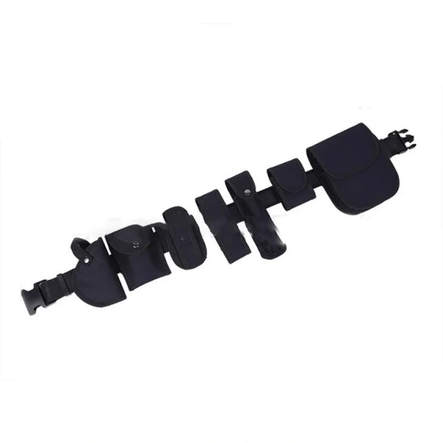 Wholesale Outdoor Eight Piece Adjustable Multi-functional Belt for Training Sports Security and Duty Belts  Wholesale Premium Multi Function Lightweight Tactical Battle Belts Duty Belt Premium Detachable Utility wear-resistant Belt Set