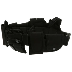 Wear-resistant Lightweight Utility Outdoor Belt Waist Bag Durable Pouch Men Security Guard Patrol Kit  Wholesale High Quality Fashionable Tactical Belt with Quick Release Accessory Pouches multifunctional Duty Belt for Men