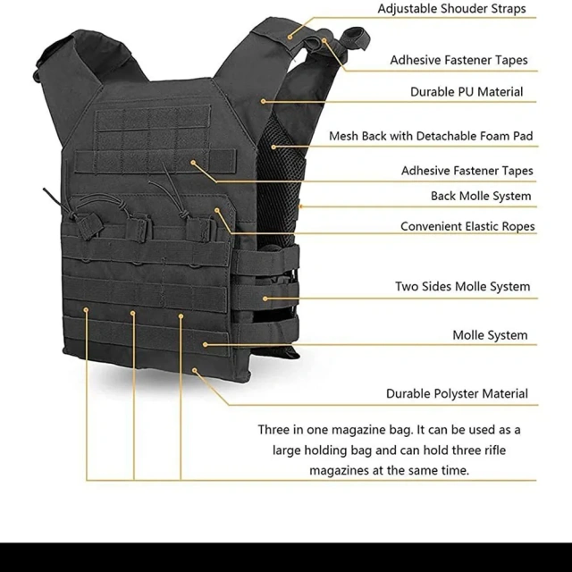 Top Selling Outdoors Training Vest Adjustable Assault Training Vest Ultra-Light Breathable Tactical Vest for Hunting  high-quality Durable Waterproof multifunctional Wear-resistant Training Vest Camo Hunting Vest