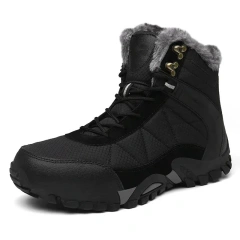Durable High Quality Minimalist Tactical Thermal Winter Casual Shoes Men Women Snow Boots Oxford multifunctional Sneakers Winter Hiking Boots Tactical Men Snow Warm Outdoor Sneakers Trekking Waterproof Large Size Wear-resistant Ankle Oxford Shoes