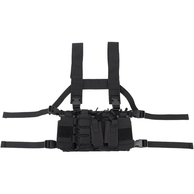 Outdoor Tactical Safety Vest with Magazine Pouch Tactical Chest Rig for Training High Quality Tactical Vest Chest Rig  Tactical Chest Rig Harness Vest Good Quality Tactical Vest Rig Bag with Magazine Pouch Tactical Chest Rig Bag