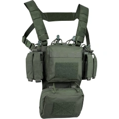 Field Equipment Tactical Vest Adjustable Detachable Tactical Molle Chest Rigs with Mag Pouch Durable Tactical Chest Rig Field Equipment Tactical Vest Adjustable Detachable Tactical Molle Chest Rigs with Mag Pouch Durable Tactical Chest Rig
