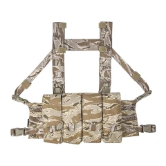 Tactical Chest Hanger Camo Custom Tactical Chest Rig Equipment Outdoor Protective Tactic Chest Rig Customized Camouflage Carrier Chest Rig Chest Rig for Outdoor Good Quality Tactical Chest Hanging Vest