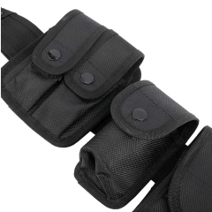 High Tactical Waist Belt Pouches Modular Equipment System Security Duty Utility Outdoor Camping Hunting Belt  High Quality Training Men outdoor Nylon Web Tactical Belt with Automatic Slide Buckle Adjustable Ratchet Belt