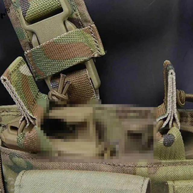 Camouflage Tactical Vest Rig with Magazine Pouch Tactical Vest Chest Rig Tactical Chest Training Vest for Hunting Tactical Accessories Chest Rig CAMO Micro Chest Rig with Magazine Pouches Camo Harness Tactical Vest
