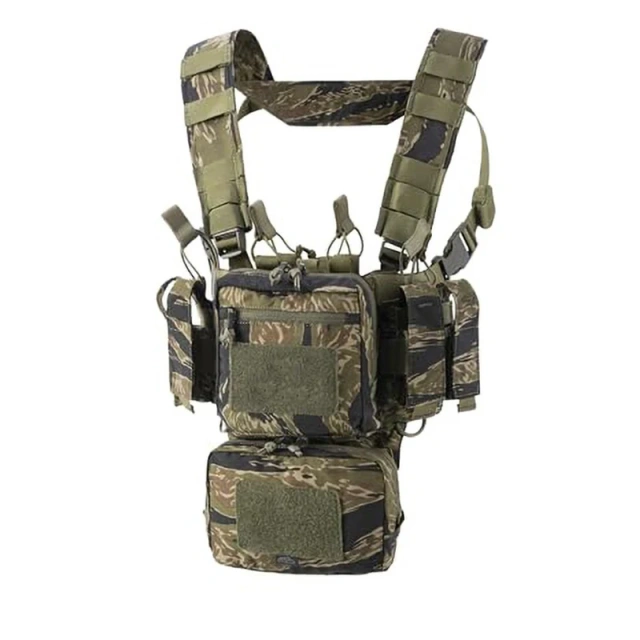 Customized Tactical Equipment Chest Rig Heavy Duty Tactical Vest Safety Chest Rig Outdoor Training Mini Rig  Custom Tactical Chest Rigs for Hunting Heavy Duty Tactical Chest Rig with Pouch Camo Harness Tactical Chest Rig Vest