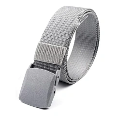 Hot Selling Wear-resistant Training Nylon Belts Men Adjustable Canvas Tactical Training Belt With Plastic Buckle  Quick-release Buckle Tactical Waist Bag Adjustable Strap Hunting Tactical Duty Security Traffic Belt Waist Seal Equipment