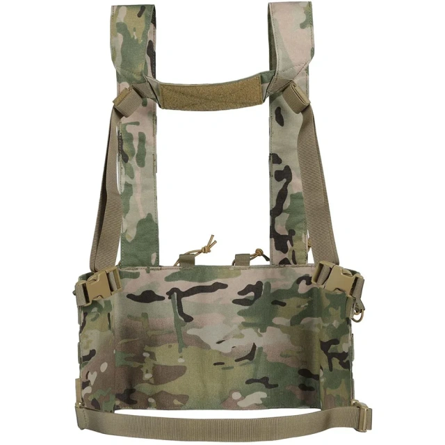 Hiking Double Magazine Holder Chest Rig and Training Vest and Chest Rig Chest Rigs Training Panel Vest  Style outdoors Breathable Paintball Training Vest fashion multifunctional Wear-resistant Vest