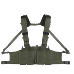 Tactical Equipment Vest Lightweight Tactical Chest Rig Hunting Vest Tactics Molle Chest Rig with Mag Pouch Wholesale Outdoor Tactical Chest Vest Rig Bag Heavy Duty Field Training Vest Multifunctional Camouflage Chest Rig