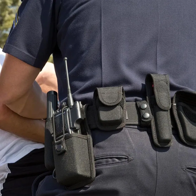 Heavy Duty Adjustable Modular Equipment Security Utility Tactical Belt with Components Pouches Bags Holster for Security Hunting  Hot selling Lightweight Quick Releases Tactical Polyester belts Outdoor Sports And Mountaineering Polyester belts