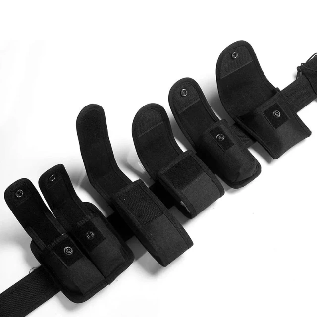 Adjustable Security Duty Equipment Duty Belt High Quality Tactical Equipment System Set Tactic Waist Belt Modular Equipment  Outdoor Mountaineering Adjustable Heavy Duty Tactical Belt for Daily Commuting Hunting Training sport enthusiasts Utility Belt