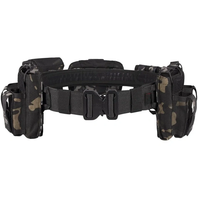 Wholesale High Density Material Multifunctional Tactical Belt with Accessories High Quality Duty Belts Security Duty Equipment  Men's Durable Waterproof Tactical Belt Breathable Nylon Sports Training Fully Adjustable Casual Belt
