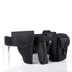 Detachable Adjustable Tactical Belts High Quality Training Hunting Accessories Security Practical Kit Duty Belt with Pocket  Heavy Duty Durable Nylon Elastic Stretch Tactical Belts for Men sport casual Training durable Tactical Belts