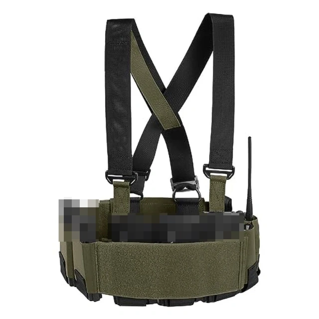 Hot Selling Tactical Gears Chest Vest Lightweight Elastic Tactical Rig for Training Hunting Tactical Chest Rig Customized Tactical Chest Rig Harness Outdoor Tactical Camouflage Chest Rig Heavy Duty Tactical Pouches Chest Rig