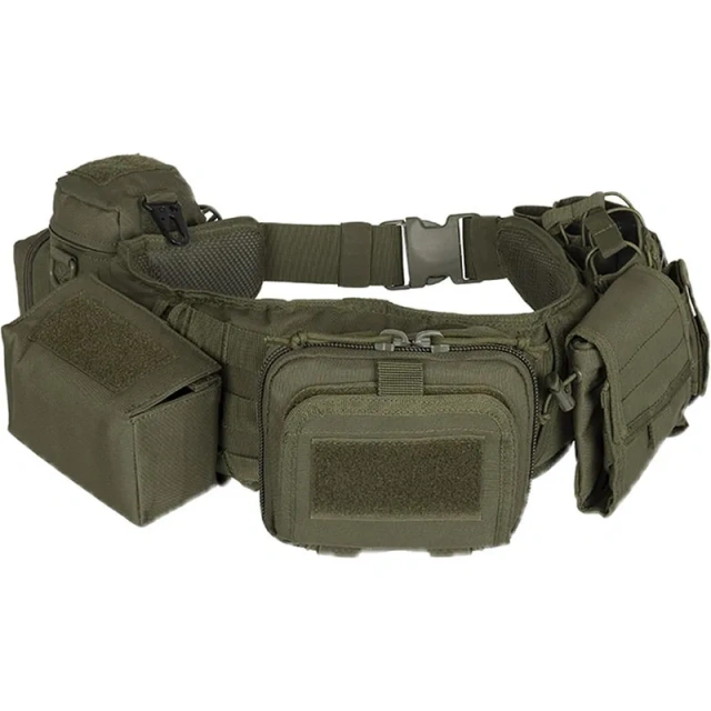 High Duty Quick-release Buckle Outdoor Tactical Belt Sport Enthusiasts Duty Belt Quick Release Adjustable Utility Belts  Waterproof multifunctional Hiking Rigger Nylon Web Work Belt with Heavy Duty Quick Release Buckle Tactical Belt