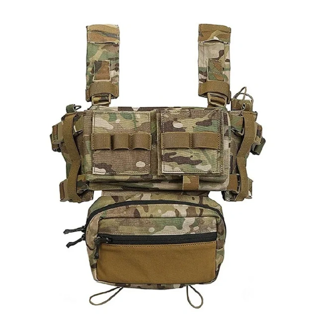 Durable Wholesale Tactical Equipment Vest High Quality Training Vest for Outdoors Breathable Thickened Tactical Hunting Vest Children Training Vest Nylon Shooting Hunting Clothes Assault Training Protective Vest