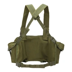 Training Equipment Chest Rig Outdoor Multifunctional Tactical Chest Bag Heavy Duty Camouflage Tactical Chest Rig Bag Customized Lightweight Tactical Chest Rig MOLLE Hunting Vest Quick Release Tactical Chest Rig With Magazine Pouch