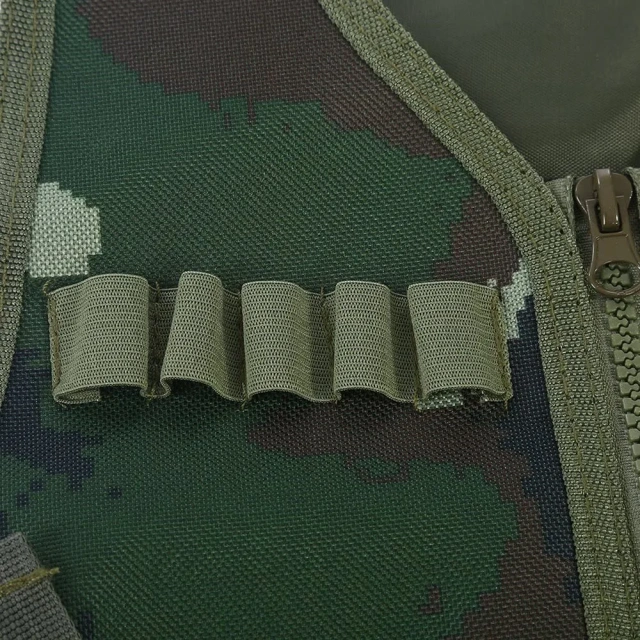 Outdoor Kids Children Tactical Waistcoat With Multi Pocket Children Assault Training Vest Camouflage Vest for Kidshigh-quality Adjustable Training Vest outdoors Breathable Paintball outdoors security Training vest