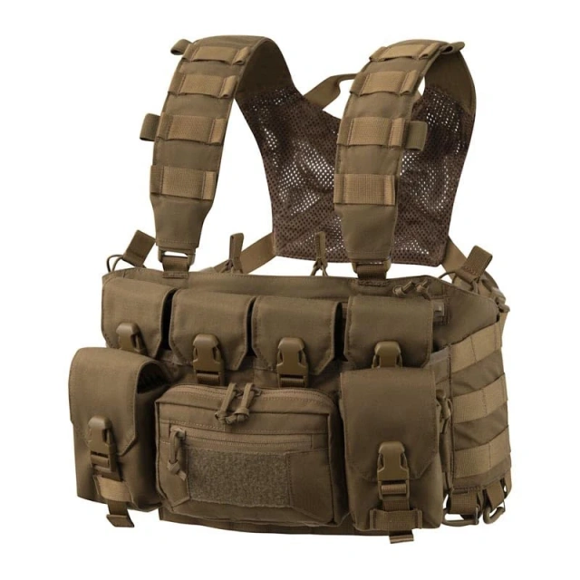 Hot Selling Camouflage Tactical Gears Chest Rig Good Quality Tactical Chest Rig Heavy Duty Tactical Chest Rig Vest Custom Tactical Chest Rig Vest Outdoor Tactical Training Chest Rig Vest with Pouch Bag Tactical Camouflage Chest Rig