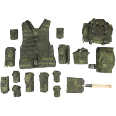 Hot Selling Durable Outdoors Tactical Hunting Vest Lightweight Training Vest Durable Tactical Training Vest   Quick Release Style Vest Camo Modular Chest Set for outdoors Breathable Paintball Game