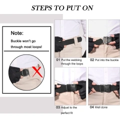 Durable Tactical Belt Rigger Nylon Web Work Belt with Quick Release Heavy Duty Buckle Tactical Belt  Wholesale High Duty Outdoor Durable multifunctional Tactical Belt Breathable Duty Belt Quick Release Adjustable Utility Belt