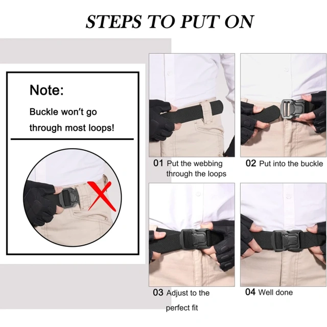 Durable Tactical Belt Rigger Nylon Web Work Belt with Quick Release Heavy Duty Buckle Tactical Belt  Wholesale High Duty Outdoor Durable multifunctional Tactical Belt Breathable Duty Belt Quick Release Adjustable Utility Belt