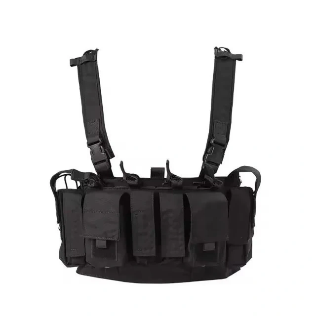 Customized Tactical Chest Rig for Training Hunting Adjusted Hunting Tactical Vest High Quality Tactical Vest Chest Rig Wholesale Tactical Equipment Camouflage Chest Rig Harness Tactical Molle Rig Vest Hunting Tactical Chest Vest