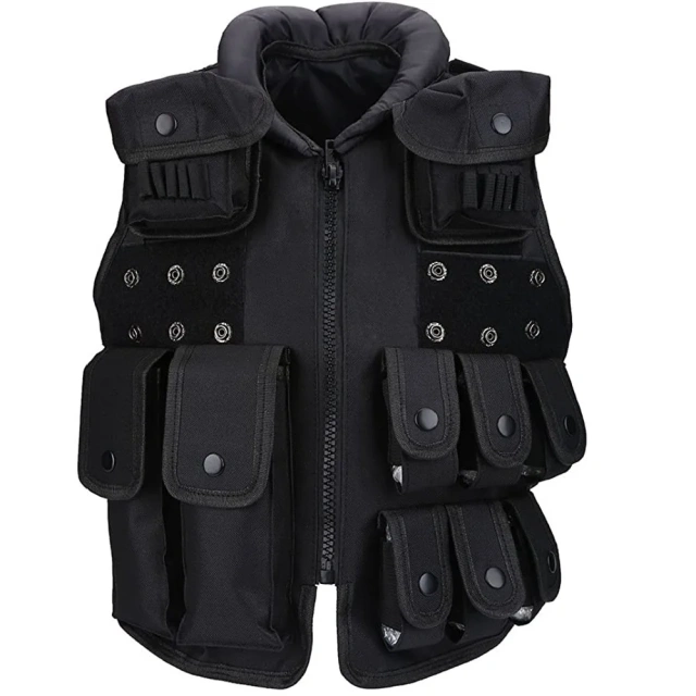 Nylon Children Training Vest Protective Jacket Vest Outdoor Training Games Vest  Adjustable Training durable outdoors Adults outdoors Breathable Training Vest Youth Adjustable Adults stab-proof Training vest men Quick Release outdoors Breathable Vest