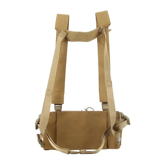 Wholesale Outdoor Tactical Harness Chest Rig High Quality Training Vest Chest Rig Utility Tactical Rig Pouch for Chest military Tactical Chest Harness Vest Rig Good Quality Tactical Chest Pack Pouch Universal Tactical Chest Rig