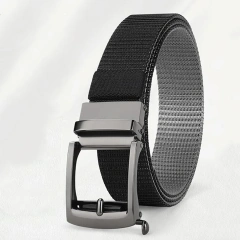 Wear-resistant Breathable Reversible Ratchet Belts Men Tactical Men Nylon Web Outside Tail Golf Belt  Waterproof multifunctional Tactical Nylon Belt Adjustable Utility Gear Belt Heavy Duty Belts with Quick Release Buckle