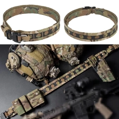 High Density Material Modular Equipment Tactical Belt Set High Quality Duty Tactical Belt Wear-resistant Modular Equipment  Wear-resistant Lightweight Canvas Training durable Web Tactical Belt multifunctional Wear-resistant Tactical Belt