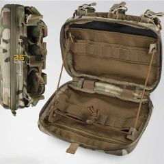 Tactical Chest Rig Pack for Men Good Quality Tactical Chest Rigs for Hunting Outdoor Tactical Vest with Mag Pouch Camouflage Tactical Chest Hanging Vest Tactical Bag Light Weight Tactical Chest Rig Bag Training Chest Rig