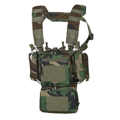 Wholesale Tactical Molle Chest Rig Training Mini Rig for Tactical Camouflage Tactical Chest Rig Vest Best Selling Outdoor Tactical Vest Gear Lightweight Training Chest Rig Heavy Duty Tactical Camouflage Chest Rig