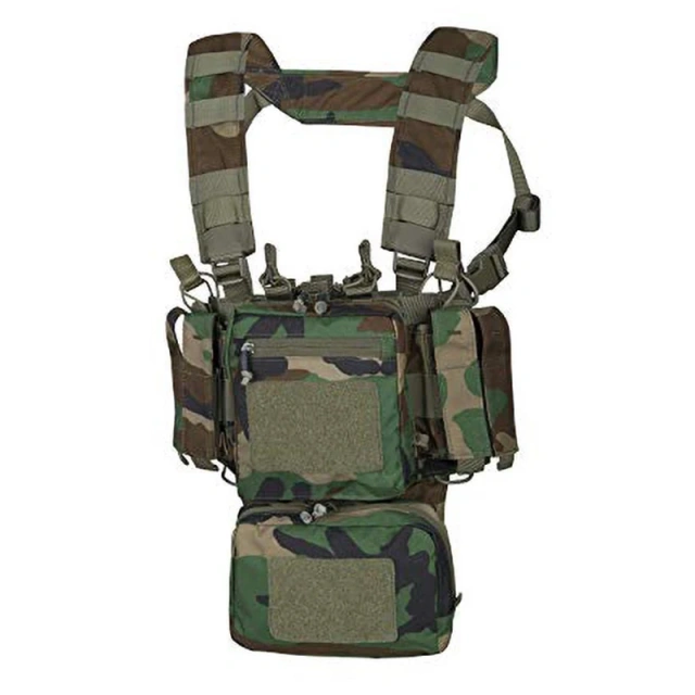 Wholesale Tactical Molle Chest Rig Training Mini Rig for Tactical Camouflage Tactical Chest Rig Vest Best Selling Outdoor Tactical Vest Gear Lightweight Training Chest Rig Heavy Duty Tactical Camouflage Chest Rig