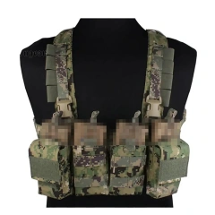 Best Selling Tactical Chest Rig Vest Tactical Recon Vest with Magazine Pouch Camouflage Chest Rig Harness for Hunting Outdoor Camouflage Chest Rig Bags New Men Women Protective Tactical Vest Soft Tactical Chest Rigs with Pouches