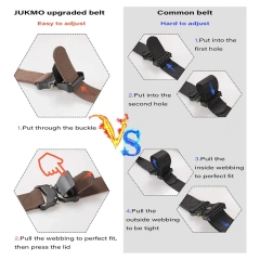 Sports Training Tactical Hiking Rigger Nylon Web Work Belt with Heavy Duty Quick Release Buckle Tactical Belt  Fashionable High Quality Outdoor Black Hunting multifunctional Tactics Storage Bag Durable Hiking Duty Security Tactical Belt