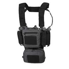 Customized Tactical Equipment Chest Rig Heavy Duty Tactical Vest Safety Chest Rig Outdoor Training Mini Rig  Custom Tactical Chest Rigs for Hunting Heavy Duty Tactical Chest Rig with Pouch Camo Harness Tactical Chest Rig Vest