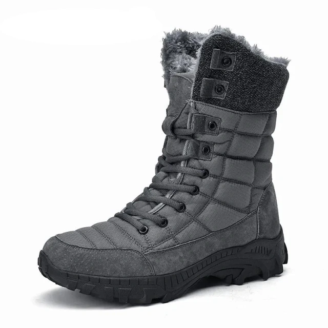 Men Outdoor Winter Tactical  Snow Super Warm Men Hiking Boots High Quality Waterproof  High Top Big Size Men's Oxford Boots Men Durable Safety Shoes Work Boot Puncture-proof Sneakers Breathable Light Comfortable Construction Oxford Work Tactical Shoes