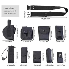 Multifunctional Outdoor Tactical Belt Hunting Bags Tactical Belt Holster Security Duty Utility Belt with Pouches Holster Gear  Hot selling multifunctional Tactical Belts high-quality Durable outdoors security Training Tactical Belts