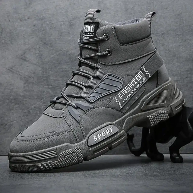 Fashionable Oxford Boots Men Ankle Boots Tactical Outdoor Booties High Top Shoes for Men Platform wear-resistant Work Boots Wholesale Military Sport Outdoor Hiking Boots Work Tactical Boots Tactical Waterproof Casual Comfortable Hiking Oxford Boot