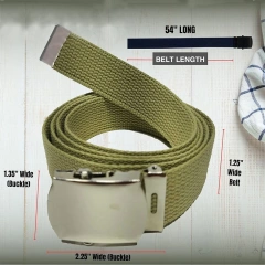 Wholesale Adjustable Training  Web Belt Wear-resistant Multifunctional Cotton Canvas Color Webbed Tactical Belt  Tactical Modular Equipment System Molded Duty Belt Set high density Material Flashlight Pouch Baton Holster Tactical Belt