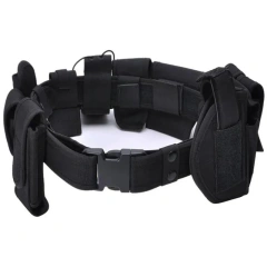 Wholesale Fashionable Training Tactical Belt Multifunctional Adjustable Tactical Duty Belt Duty Utility Belts with Pouch Holster  Sports Training Adjustable Casual Canvas Web Belt Durable Men with Tactical Flip Top Buckle Tactical Belt
