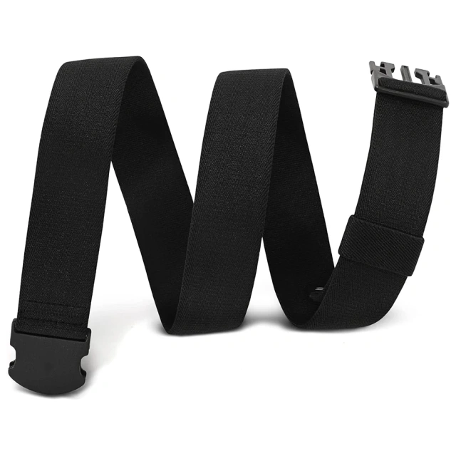 Men Sports Elastic Stretch Belt Unisex Adventure Web Belt Women Men with Non-Metal Buckle Adjustable Tactical Belt  High Quality Men Adjustable Tactical Training Belt Elastic Stretch Duty Riggers multifunctional Metal Buckle Belt