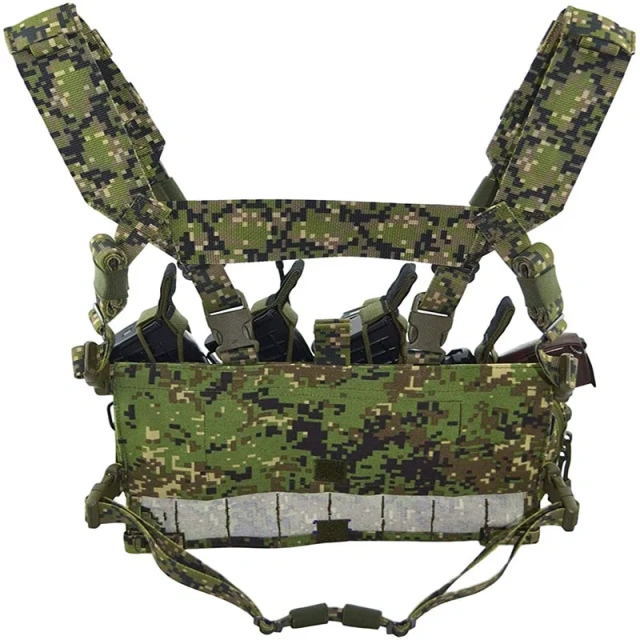 Training Molle Chest Rig Russian Durable Vest   Lightweight outdoors Convertible Vest high-quality Hunting Training security vest Adjustable Outdoor Training fashion Vest Training outdoors Breathable Vest