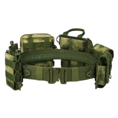 Premium Adjustable Multifunctional Tactical Girdle Outdoor Duty Hunting Waist Pack Tactical Belt Outdoor Tactic Waist Belt  Wholesale Durable Fashionable Reversible multifunctional Ratchet Belt Durable Nylon Web Tactical Work Belt
