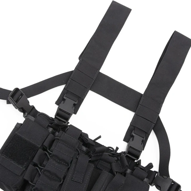 Outdoor Tactical Safety Vest with Magazine Pouch Tactical Chest Rig for Training High Quality Tactical Vest Chest Rig  Tactical Chest Rig Harness Vest Good Quality Tactical Vest Rig Bag with Magazine Pouch Tactical Chest Rig Bag